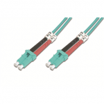 Laidas Digitus Fiber Optic Patch Cord LC/LC OM3 LC Optic, LC Optic, 5 m, mėlyna sp.