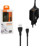 Telefono įkroviklis Somostel SMS-A139, USB-C, 100 cm, juoda sp.