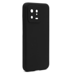 Connect Premium Soft Touch silikoninis dėklas Xiaomi Redmi 13 Juodas