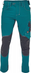 Darbo kelnės vyrams Cerva Neurum PFM, juoda sp./petrol blue sp., 64 dydis