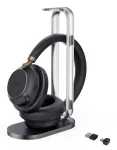 Belaidės ausinės Yealink BH76 Plus With Charging Stand UC USB-C/A 1208700, juoda sp.