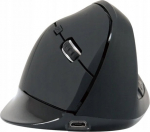 Belaidė kompiuterinė pelė Conceptronic LORCAN ERGO 03B, micro usb, juoda sp.