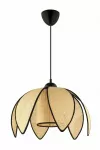 &Scaron;viestuvas kabinamas Opviq 64896 433NUV1170, E27, 1 x 40 W, kreminė sp. / juoda sp., 26 x 26 cm