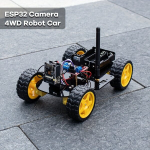 I&scaron;manusis robotas-kėbulas su ESP32 kamera DIY projektui