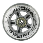 Ratukai riedučiams Nils Extreme PU, 80x24 mm, 82A, 4 vnt.