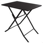 Sulankstomas stalas - AKTIVE - Kvadratinis modelis - 70x50x70 cm - Orui atsparus metalas - 2 asmenims