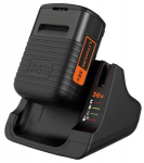 Akumuliatorių kroviklis Black&Decker 2Amp 36V 2,0Ah Li ion