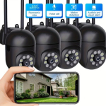 Teruhal 1080P HD WiFi saugos kamera su spalvotu naktiniu matymu.
