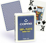 Kortos Copag: Blue plastic Jumbo Index