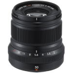 Fujinon XF 50mm f/2 R WR lens, black