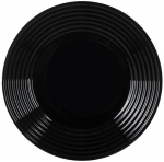 Juoda lėk&scaron;tė kar&scaron;tam patiekalui Luminarc Harena Black, 25 cm