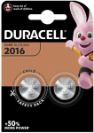Akumuliatorius Baterija Ličio CR2016 3V DURACELL 2 vnt. Pakuotėje