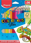 Spalvoti pie&scaron;tukai ColorPeps, 36 spalvos