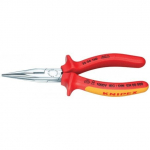 Ilganosės replės su &scaron;oniniu kirpimu 160 mm, VDE, Knipex