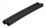 Dviračio vairo rankenėlės Cube RFR CMPT Multi, 400 mm, juodos
