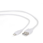Gembird CC-USB2-AMLM-W, USB-A/Lightning, 1 m