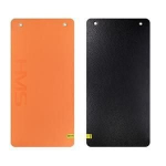 Gimnastikos kilimėlis HMS Premium MFK01 TPE 110x55x1,5 cm, oranžinis/juodas