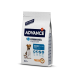 Advance Mini Adult mažų veislių &scaron;unims su vi&scaron;tiena ir ryžiais, 3 kg