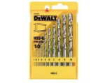 Dewalt Hss-g metalo grąžtų rinkinys Din 338 Dt5921