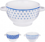 Keraminė sriubos lėk&scaron;tė 14 cm, 750 ml su rankenėlėmis