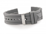 Rubber Watch Strap 904T - 20mm - Pilkos spalvos