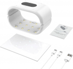 24 LED dviguba UV dervos lempa, maitinama per USB