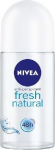 Rutulinis dezodorantas moterims Nivea Fresh Natural, 50 ml