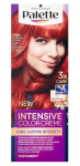 Kreminiai plaukų dažai Schwarzkopf Palette Intensive Color Creme, RV6 Scarlet red