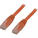 Deltaco TP-610-OR, RJ45, 10 m