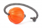 Collar kamuoliukas ant virvelės &scaron;unims Liker Cord 6296, 7 cm