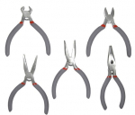 Precizinės replės Micro 120mm, 5 vnt. rinkinys