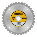 DEWALT diskinis pjūklas 165x20mmx36z ALUMININIS