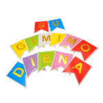 Popierinė girlianda Su gimimo diena