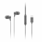 Klausos ausinės - Lenovo - 300 - Integruotas mikrofonas - USB-C jungtis - Asmeninis komfortas