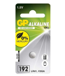 Alkalinės baterijos LR41 1.5V GP blisteris, 1 vnt.