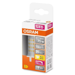OSRAM LED žibintas Crayon 78mm kintamas 8,5W=75 R7S &scaron;iltas