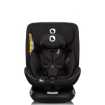 Automobilinė kėdutė, &bdquo;Lionelo&ldquo;, &bdquo;Bastiaan One i-Size&ldquo;, 4 viename, &scaron;oninė apsauga, su 4 padėčių atlo&scaron;iamu atlo&scaron;u, su 13 padėčių reguliuojamu galvos atlo&scaron;u, 360 laipsnių sukimasis, &bdquo;Top Tether&ldquo;, 0&ndash;36 kg, 40&ndash;150 cm, su &bdquo;Isofix&ldquo;, atitinka ECE R129, juoda