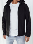 Vyri&scaron;ka juoda softshell striukė Luver