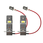 LED H3 9V-16V CANBUS lemputės 3000lm 2vnt