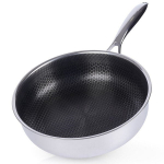 Orion keptuvė, 26 cm, Keptuvė plieninė gili COOKCELL 26 cm