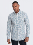Mar&scaron;kiniai vyrams Ombre Clothing v2 om-shps-0163, pilki, S