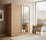 Spinta ADRK Furniture Delia 160, ruda