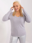 Megztinis moterims, pilkas, XL/XXL