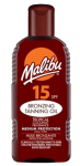 Įdegio aliejus su bronzantu Malibu SPF15, 200 ml