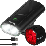 Led dviračio žibintų rinkinys priekinis ir galinis Usb