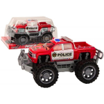 Ma&scaron;inėlė Police Car Pickup Red Off-Road Police Car