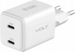 Yenkee 35w Gan Usb-c įkroviklis, 2x 18w, Baltas