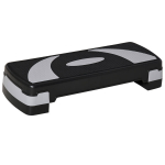 Aerobikos laiptelis, 3 pakopų reguliuojamas auk&scaron;tis, plastikas, 80 x 31 x 20 cm