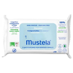 Mustela bekvapės kompostuojamos valymo servetėlės x60