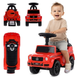 Stumiamas automobilis vaikams Mercedes Benz G klasė Sun Baby, raudonas